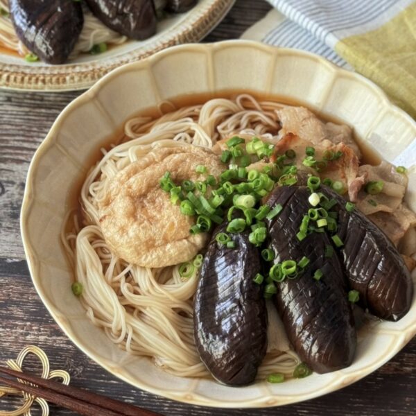 豚なすお麩そうめん